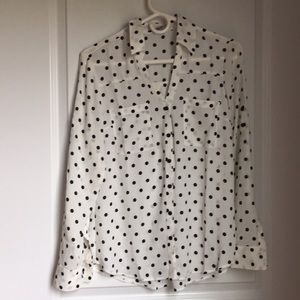 Express polka dot Portofino shirt